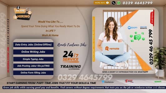 Handwriting work/ Typing Daily Income:1500 to 2500 Per Assignment/-