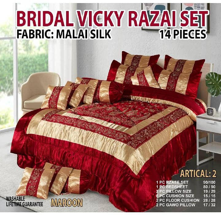 bridal bed set 0