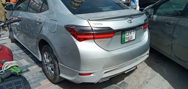 Corolla 2015-21 Body kit and Spoiler Kit (WhatsApp Number 03209436735)