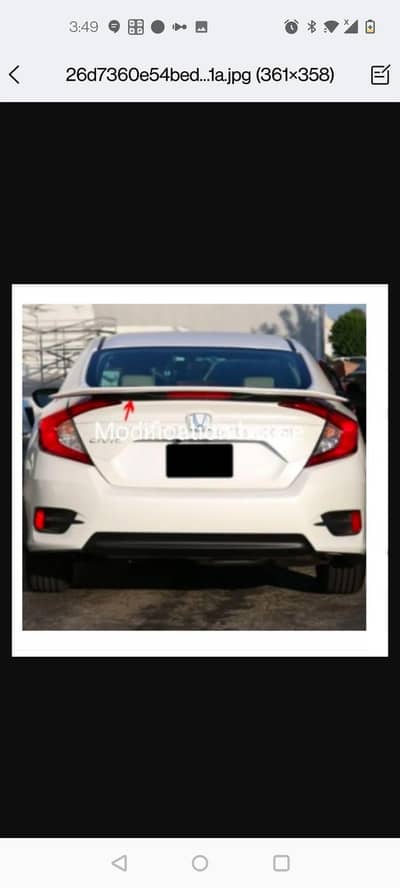 Spoiler. (contact on 03209436735)