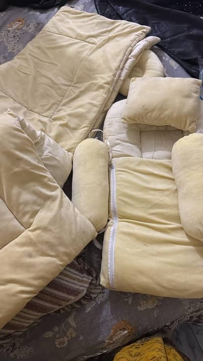 baby blanket soft with pillow set for newborn