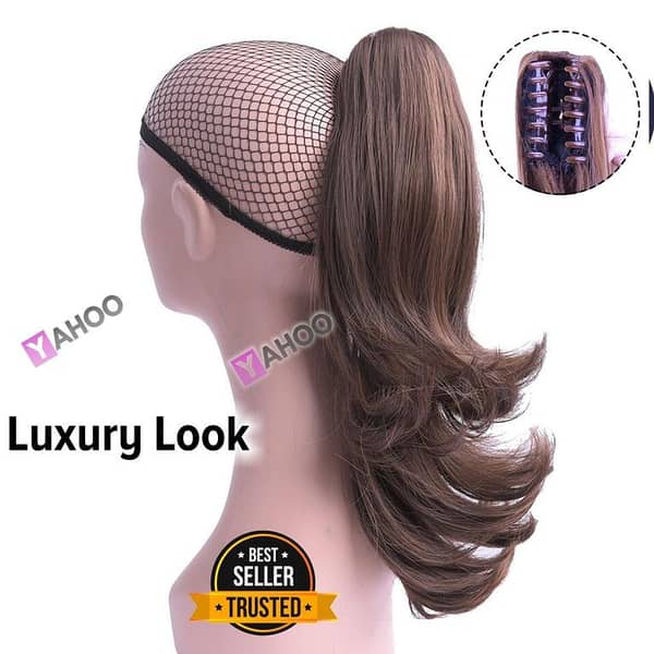 Girls' Step Cutting Catcher Ponytail Hair Extension