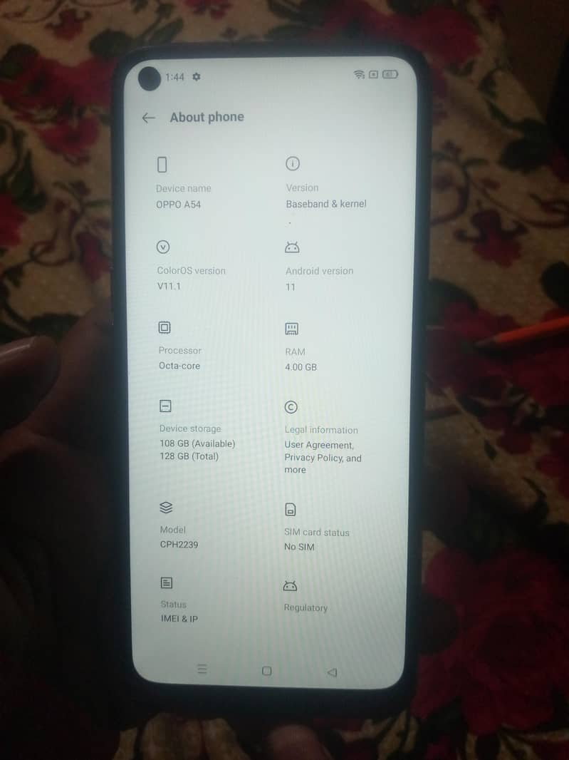 oppo A54 3