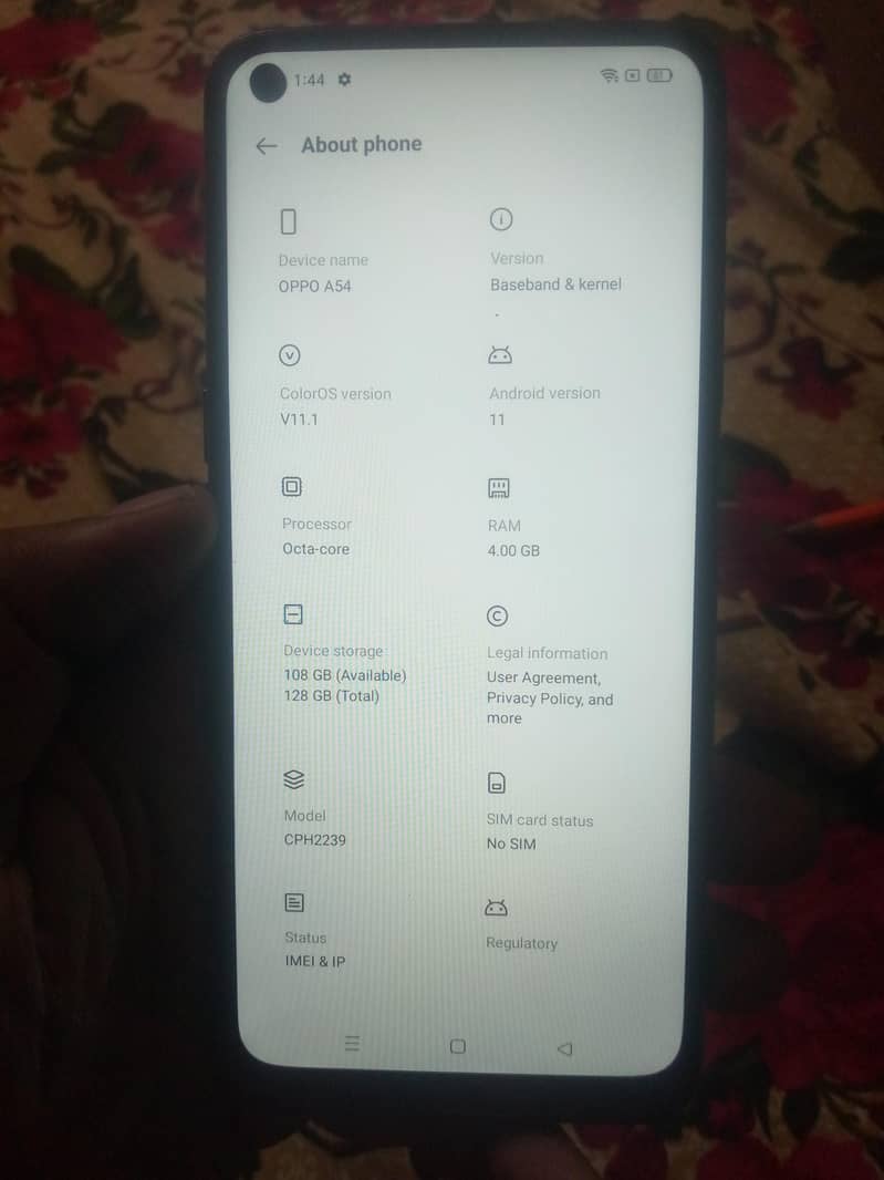 oppo A54 4