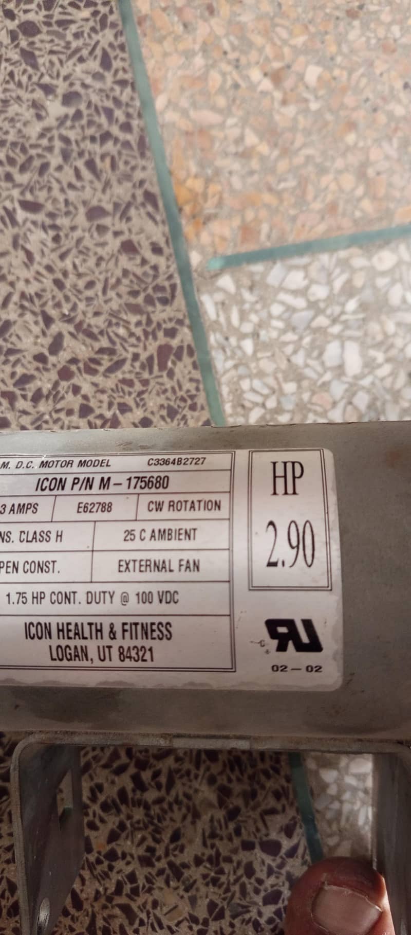 DC treadmill motor 1