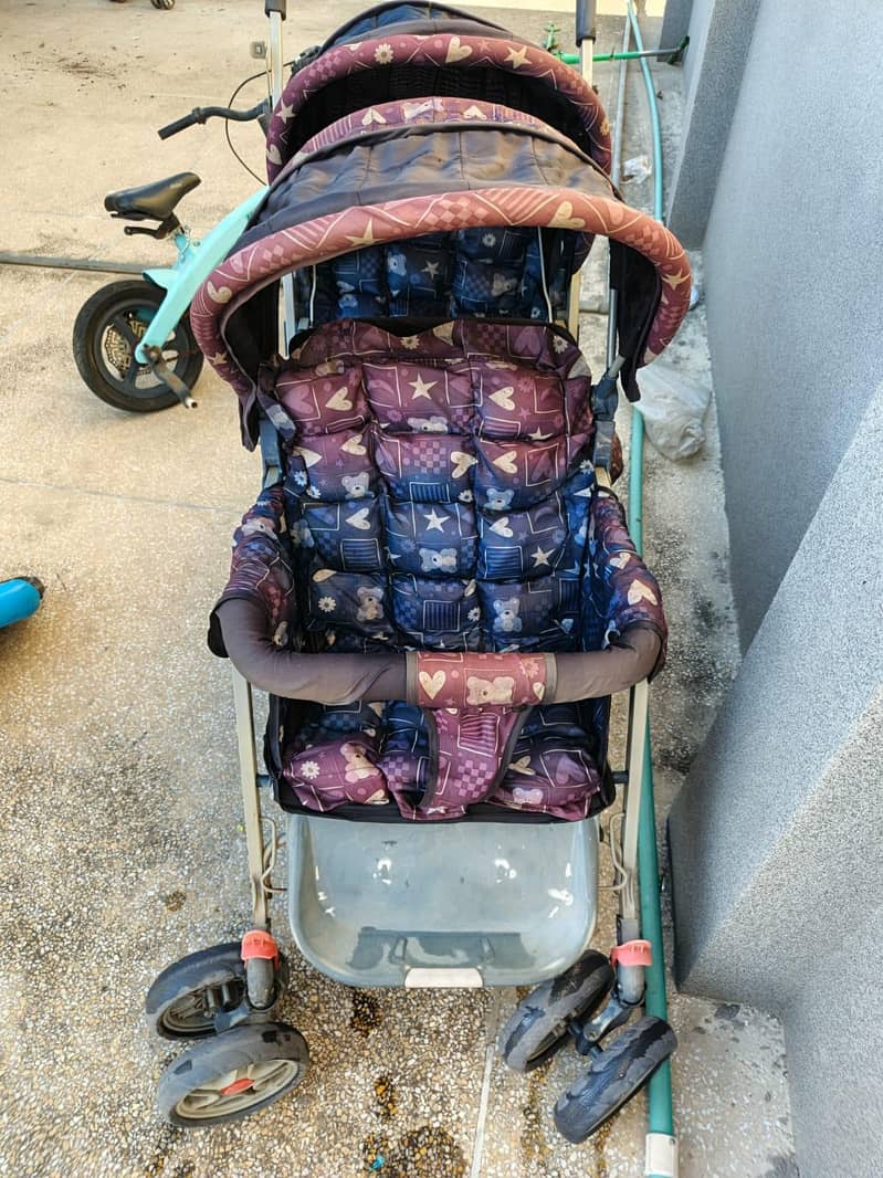 double seat pram 1