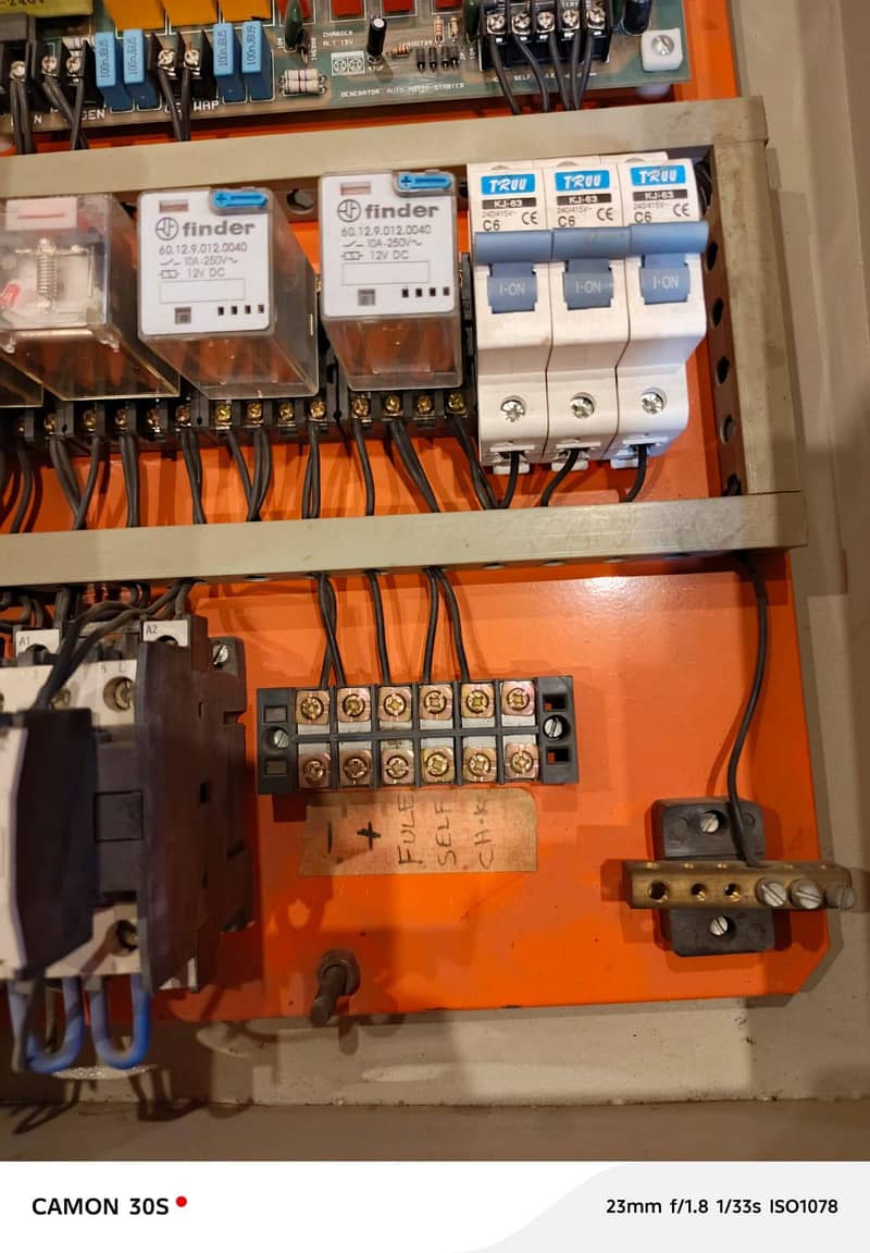 Generator Auto panel switch( Auto Change over) 6