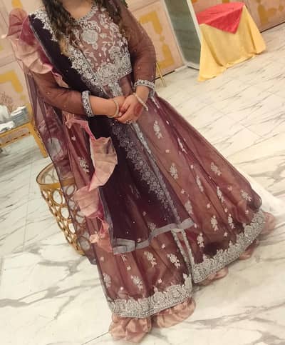 Maxi Suit Dress | Walima Dress | Wedding Dress | Bridal Dress