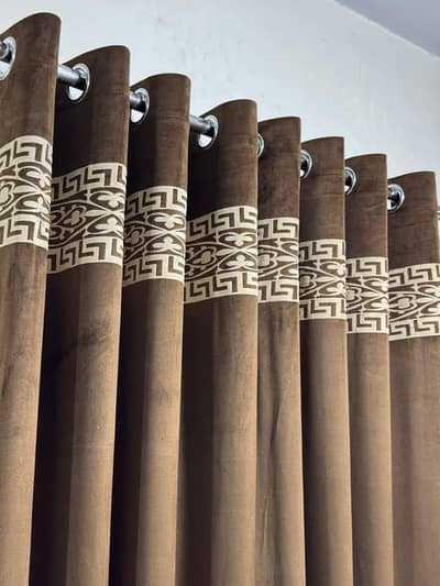 Malai Velvet Executive Curtains (2 curtains set)