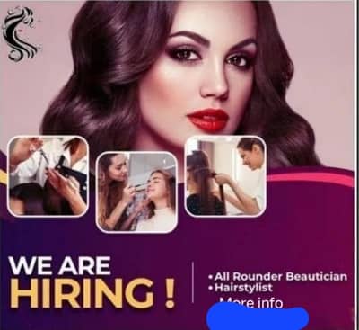 we need staff for salon