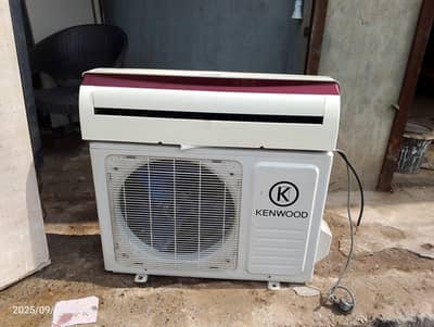 kenwood split ac 1 ton complete janman for sale with remote and plate