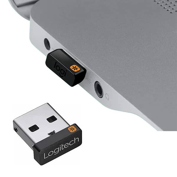 Logitech Unifying Receiver USB Dongle – Original (for MX Keys, MX Mas 0