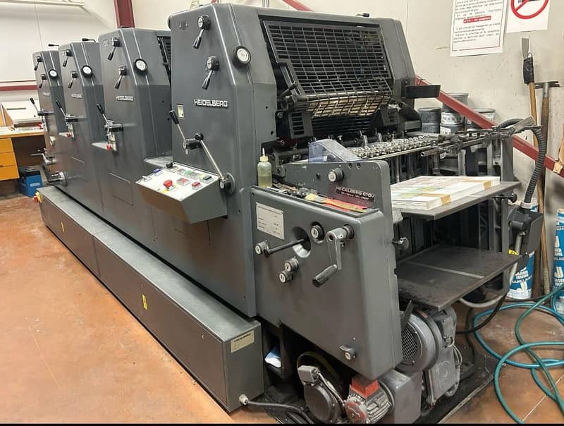 Offset Printing machines. GTO 52 . GTO 46 . Heidelberg - Printing ...