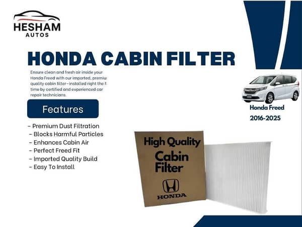 Honda Freed Cabin Filter (2016-2025) - Premium Quality Replacement