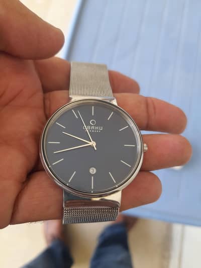 obaku Denmark klar cyan watch|Tissot|kolber|omega|rado