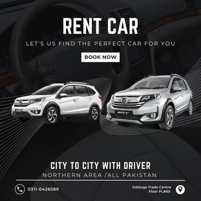 Honda BR-V Available Lahore. Rent