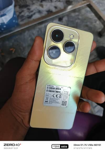 Infinix hot 40pro  8gb 256gb