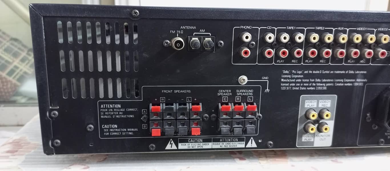 sansui 5.1 amplifier 2