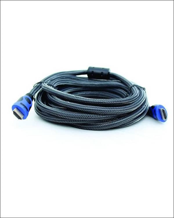 10M HDMI Round Cable - Black