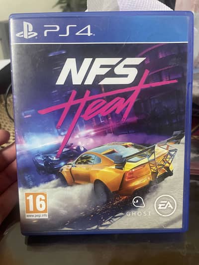 NEED FOR SPEED HEAT PS4 used
