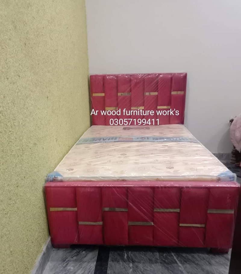 single bed just 18500 فل سوفٹ نرم و ملائم 4