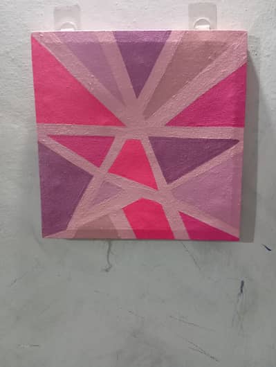 Pink painting
