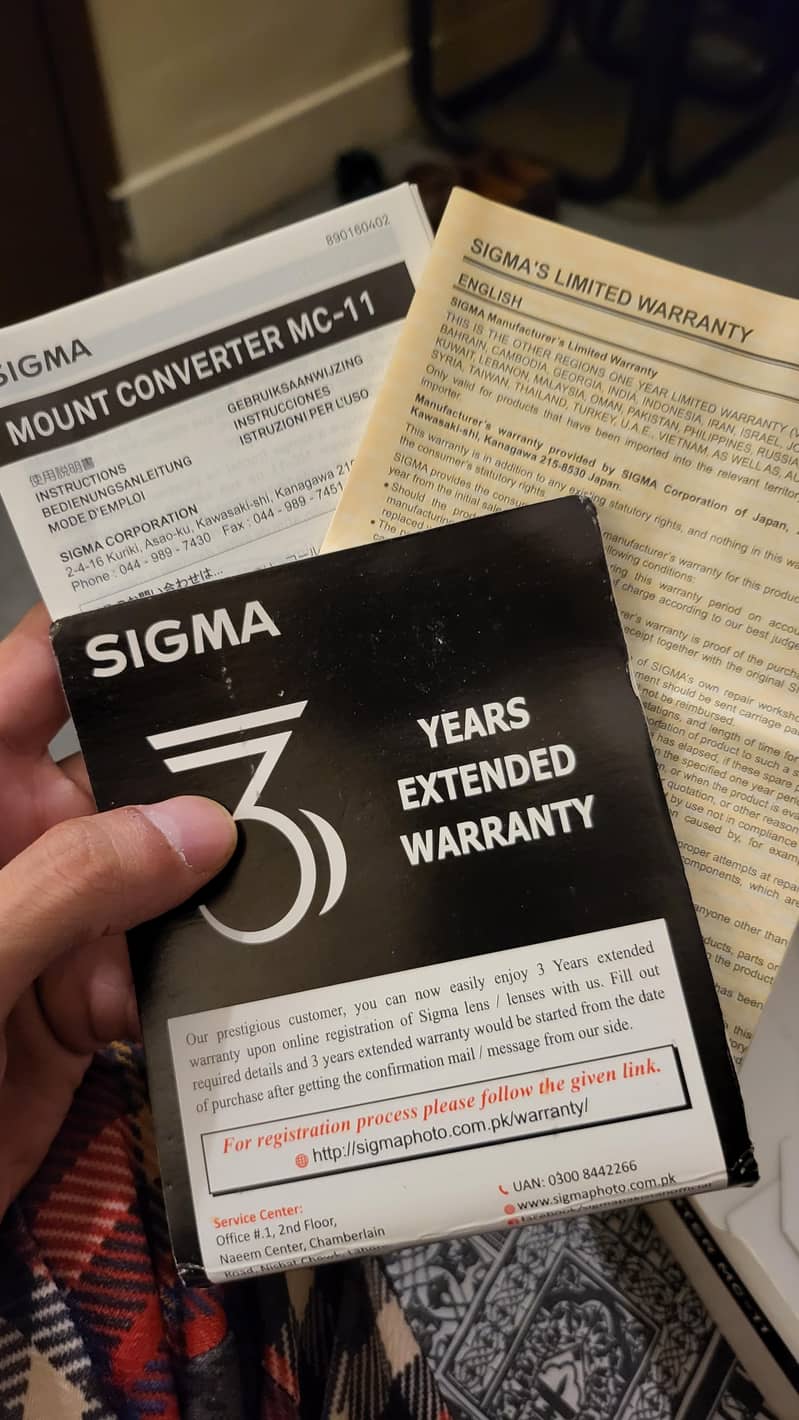 Sigma MC11 E-Mount Converter 5