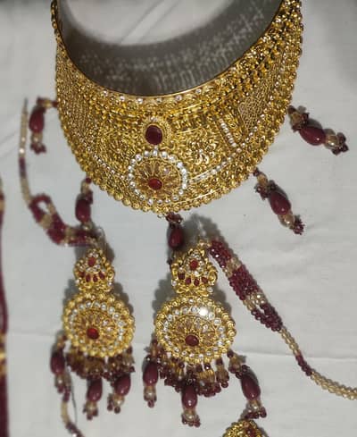 Bridal gold platted All set