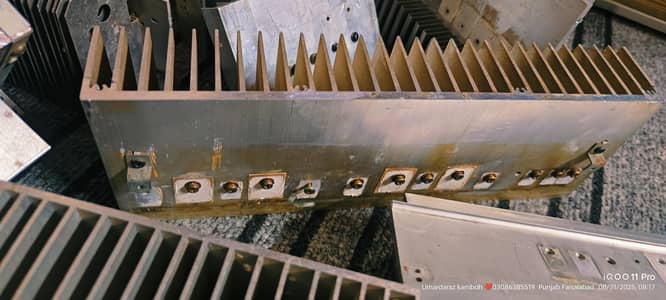 amplifier heatsink high quality made in Japan 03086385519