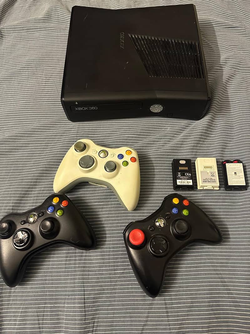Xbox 360 Slim – Full Gaming Bundle Gaming Consoles 1106177002