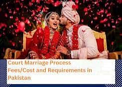 Court Marriage Rs. 8000 Nikkah Mufti Family Lawyer Nadra certifi docum