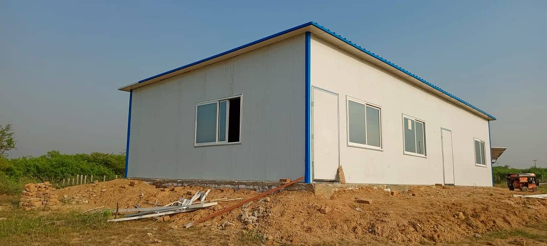 prefabricated building site office container office  dry containers 8