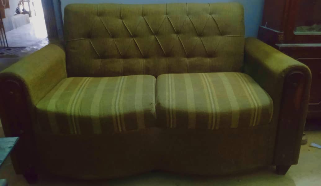 Brown Sofa Set 1
