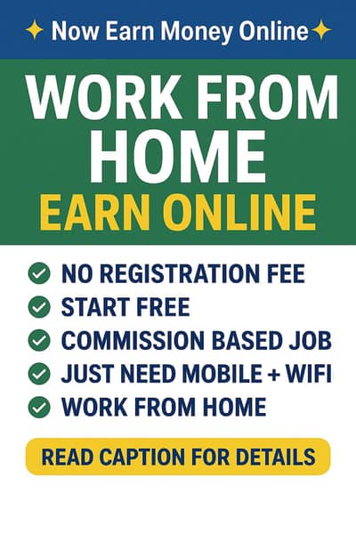 Sell and earn comission from home