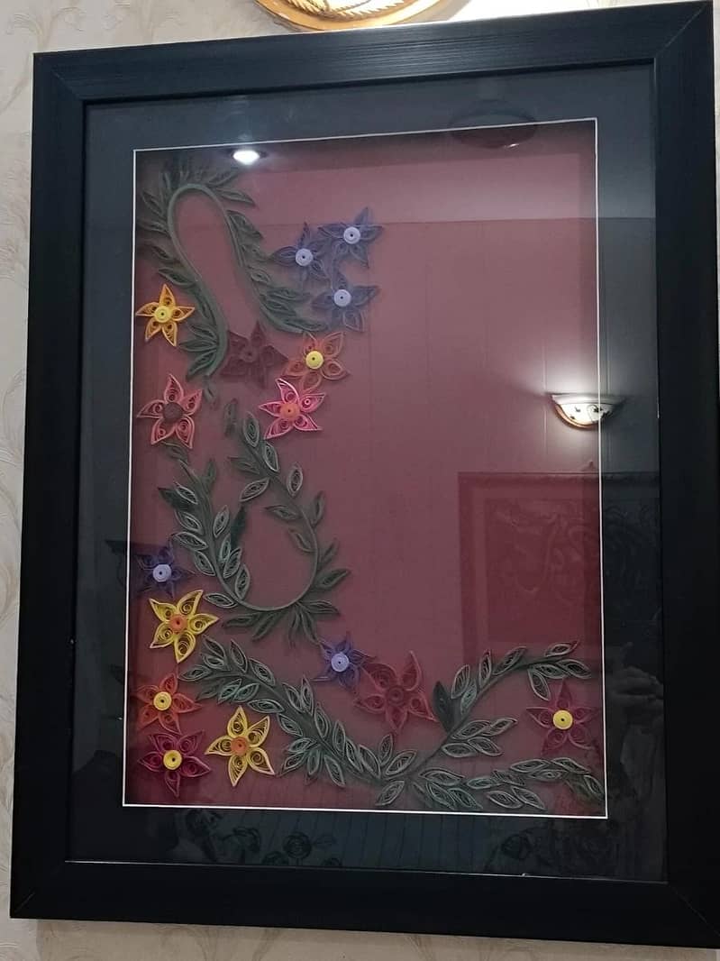 Paper Quilling Work frame 0