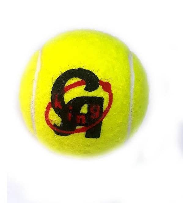Pack Of 3 Rubber Tennis Ball For Tape Ball Cricket - Durable, Superior Bounce, Great For Practice