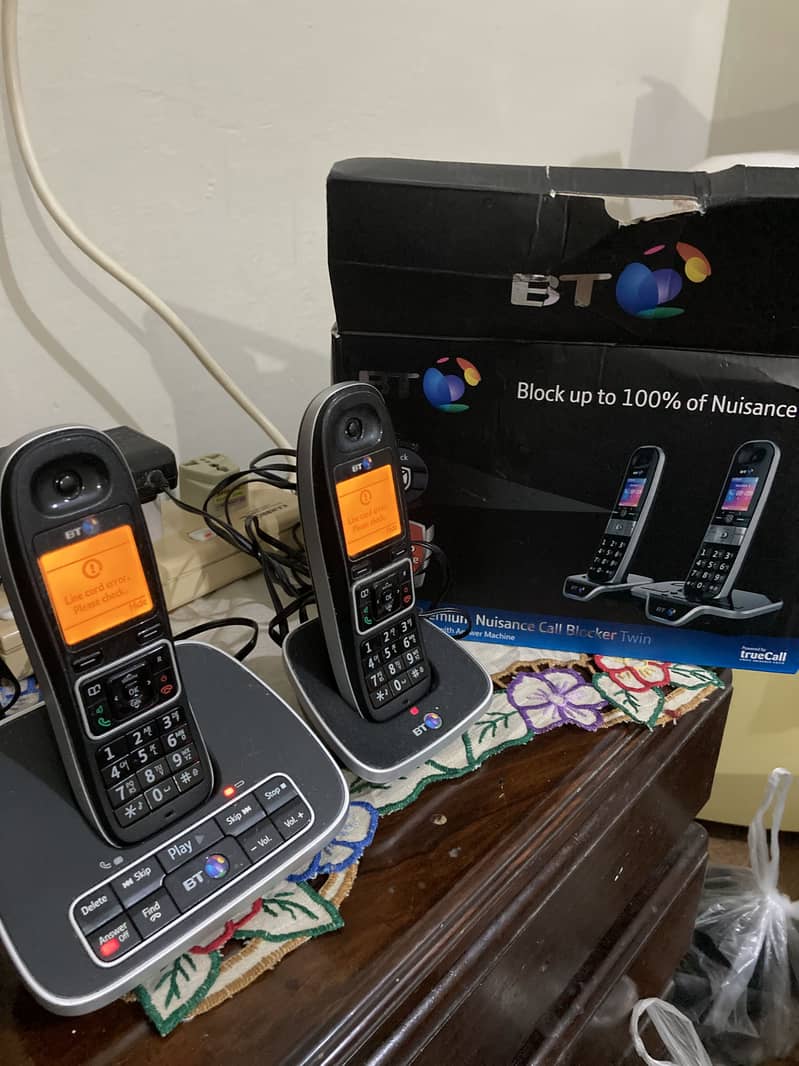 Imported cordless telephone uk amazon lor - Landline Phones - 1106198589