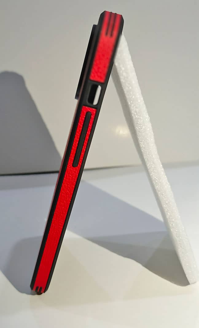 IPhone 13 Back Cover Case Leather Touch Feeling 1