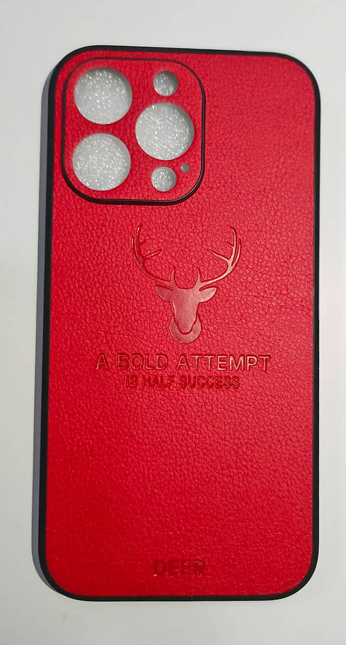IPhone 13 Back Cover Case Leather Touch Feeling 4