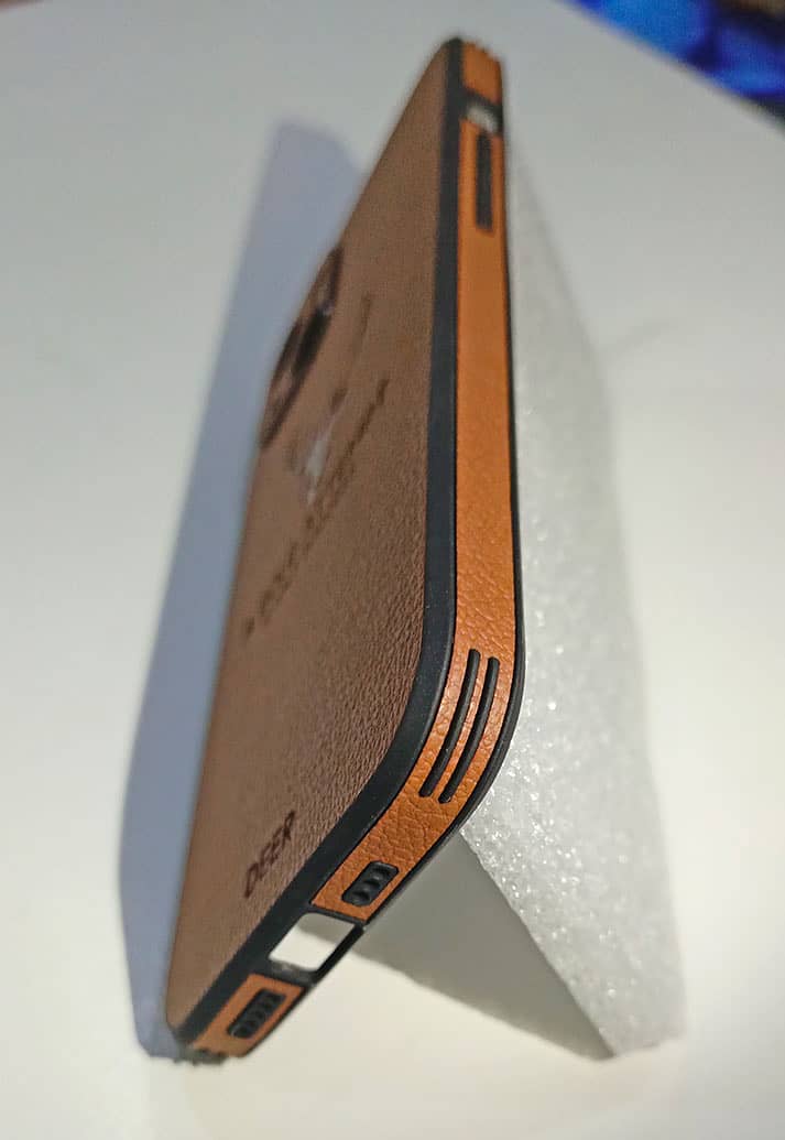 IPhone 13 Back Cover Case Leather Touch Feeling 6