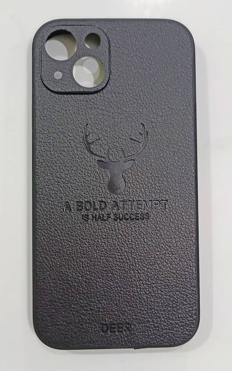 IPhone 13 Back Cover Case Leather Touch Feeling 12