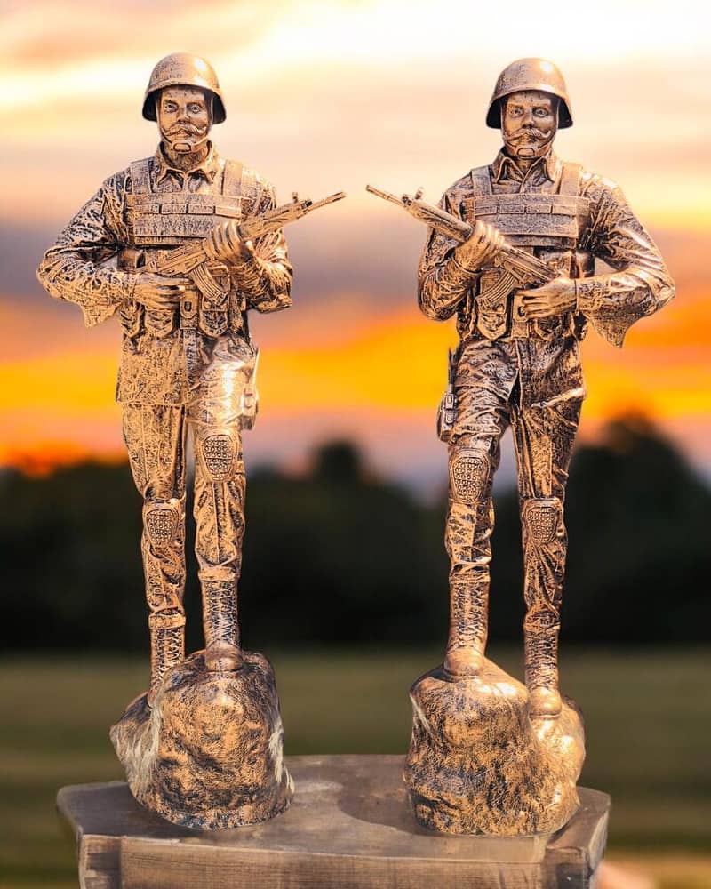 Markhor Ibex statue and sculpture 4