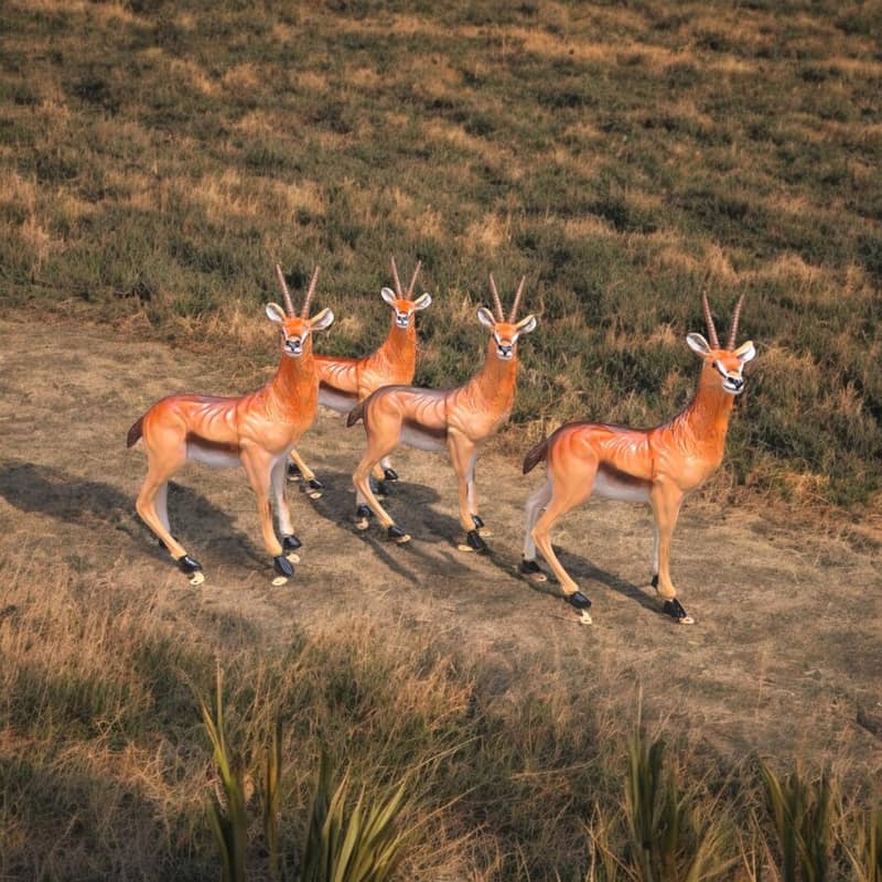 Markhor Ibex statue and sculpture 10