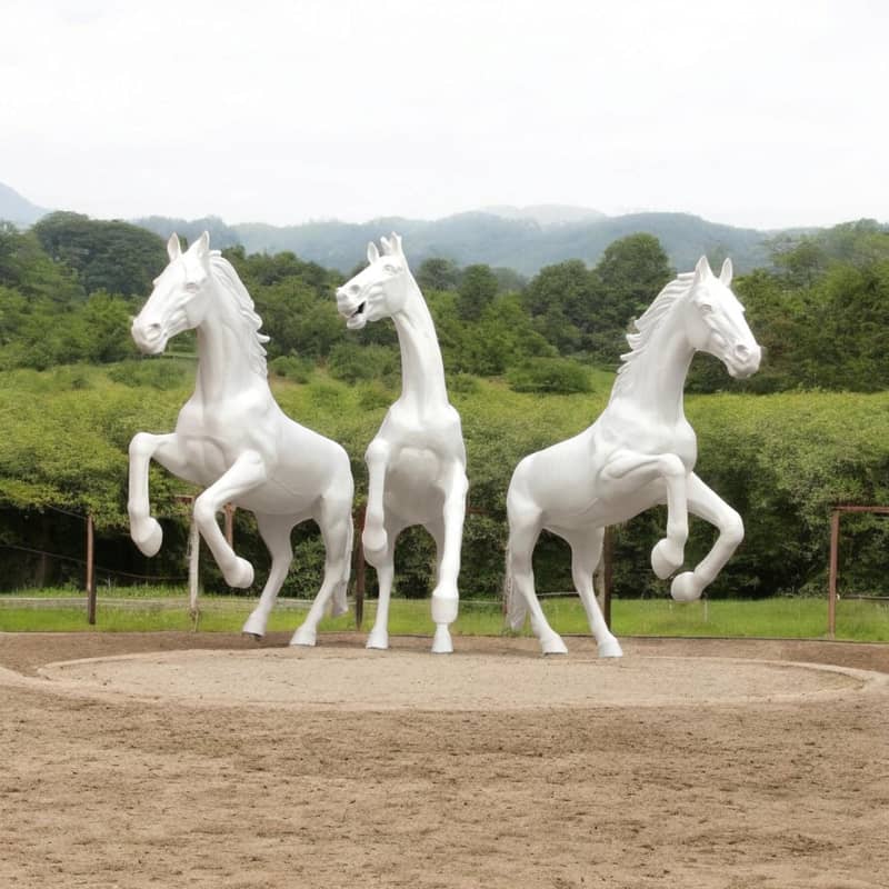 Markhor Ibex statue and sculpture 12