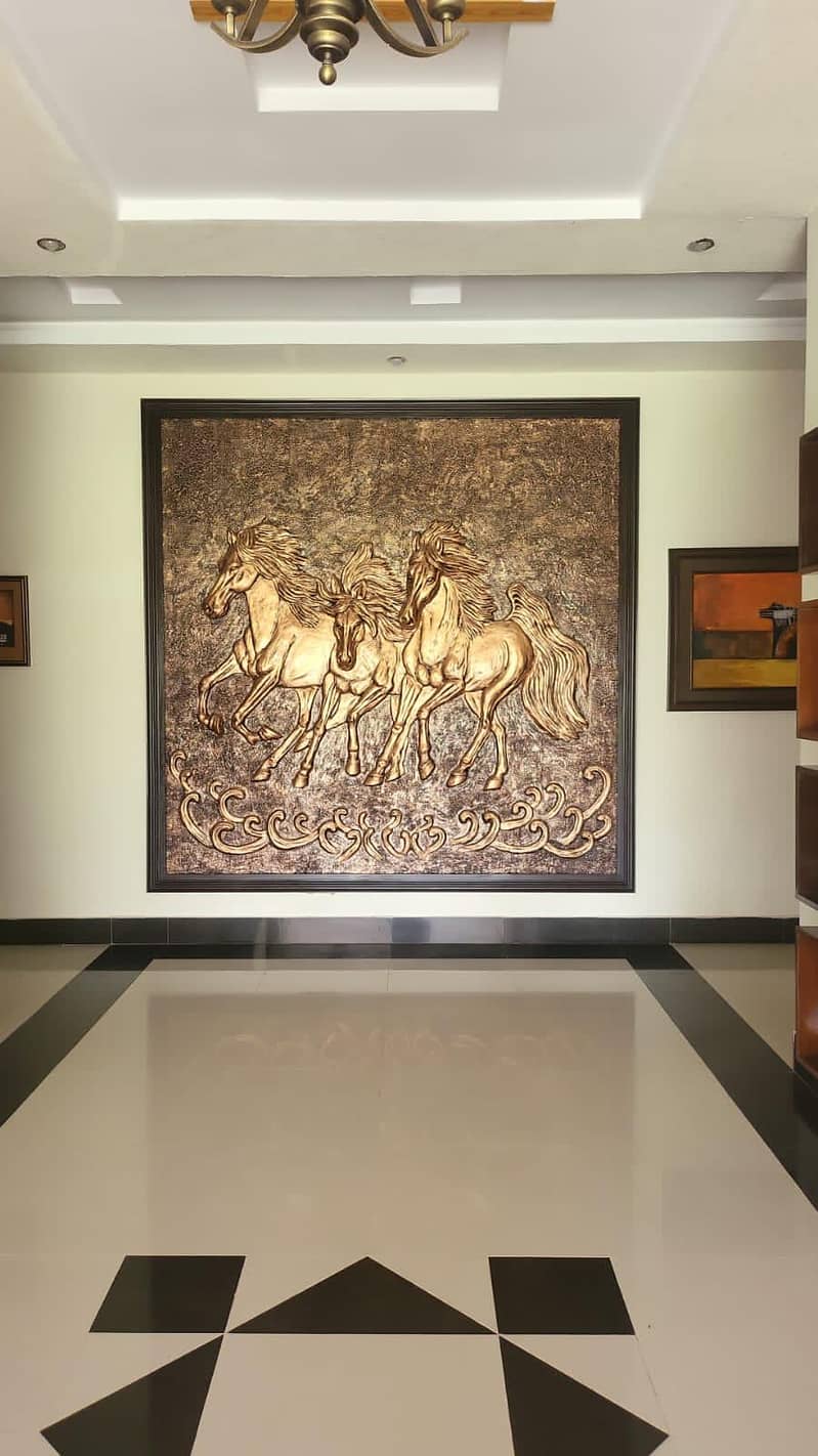 Markhor Ibex statue and sculpture 14