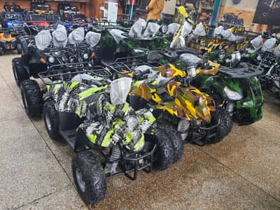 New stock atv 4 wheels trails quad bikes delivery all Pakistan