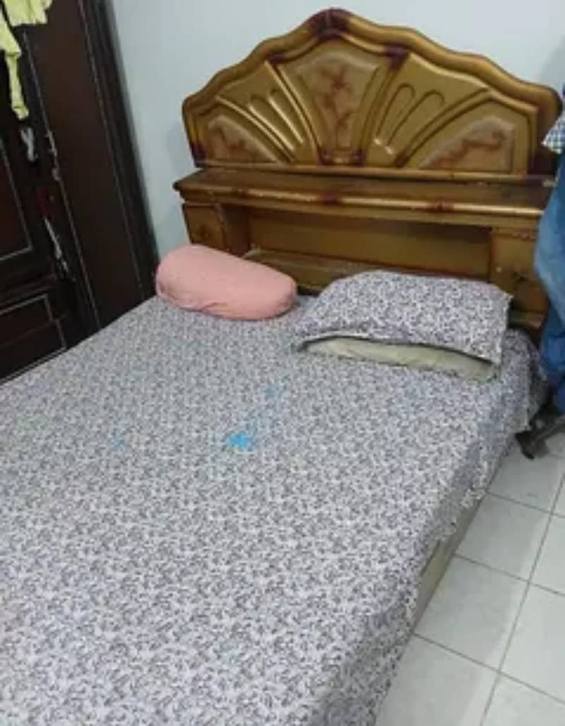 double bed and dining table 1