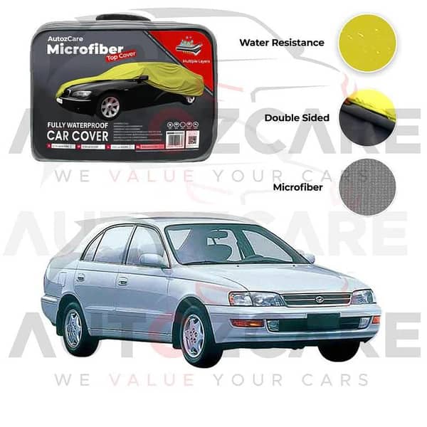 Toyota Corona Microfiber Car Top Cover - Model 1987-1998