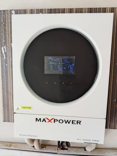 Max Power PV 5000 Pro – Hybrid Solar Inverter (MPPT)