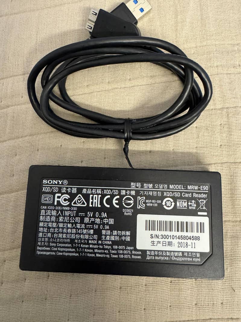 Sony XQD/SD Card Reader 2